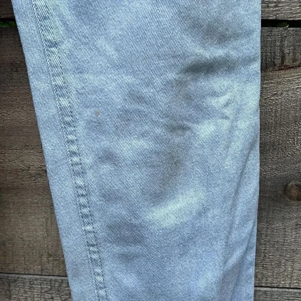 Riders Denim Kid’s Blue Distressed Relaxed Straight Leg Sturdy Jeans Size 16